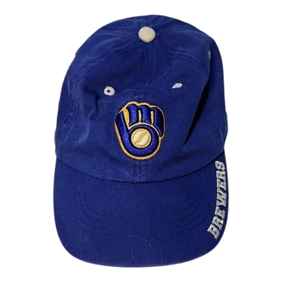 Kids Milwaukee Brewers Adjustable Hat - Picture 2 of 8